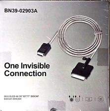 Connect One Cable BN39-02903A 8.2 ft (2.5m) Compatible /Samsung S95C OLED