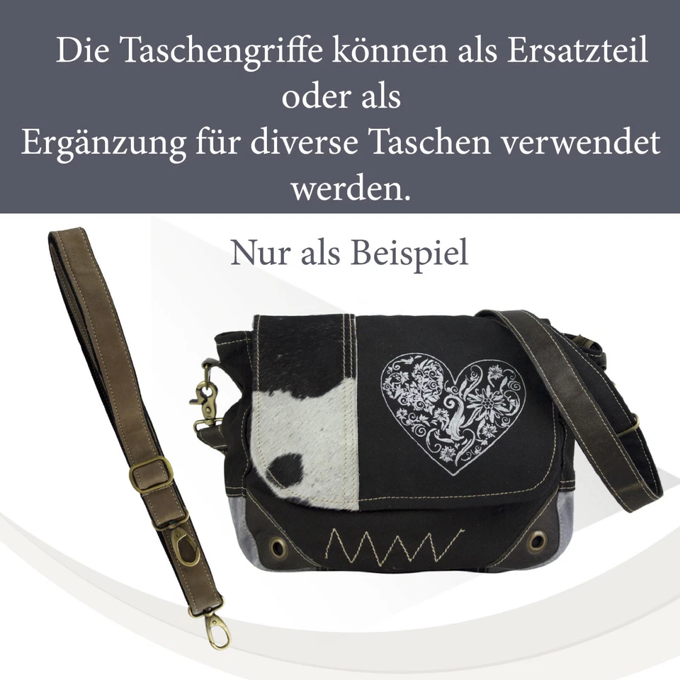 Taschengriffe Taschenhenkel Schultergurt Taschenhenkel Griffe Ersatz-Riemen  - Bild 3 von 4