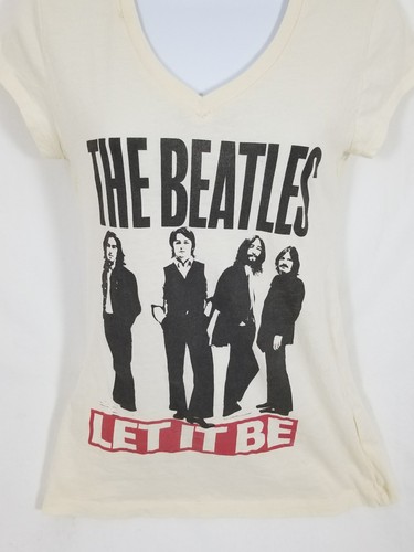 The Beatles Let it Be Cotton T Shirt Size Small (3/5) - Picture 2 of 4
