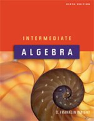 Intermediate Algebra 6th ed Text Soft Paperback Quant Systems Qua