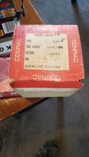 NUEVO medidor de horas con bisel redondo Conrac serie P/N 10075 # 636E 636 E (solo medidor)