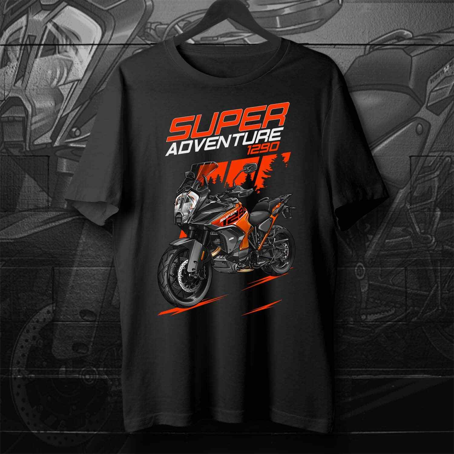 Camiseta de moto KTM 1290 Super Adventure 2021-2023 para pilotos ADV