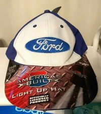 Ford Light Up Hat New American Built Truck Official Item Great Gift