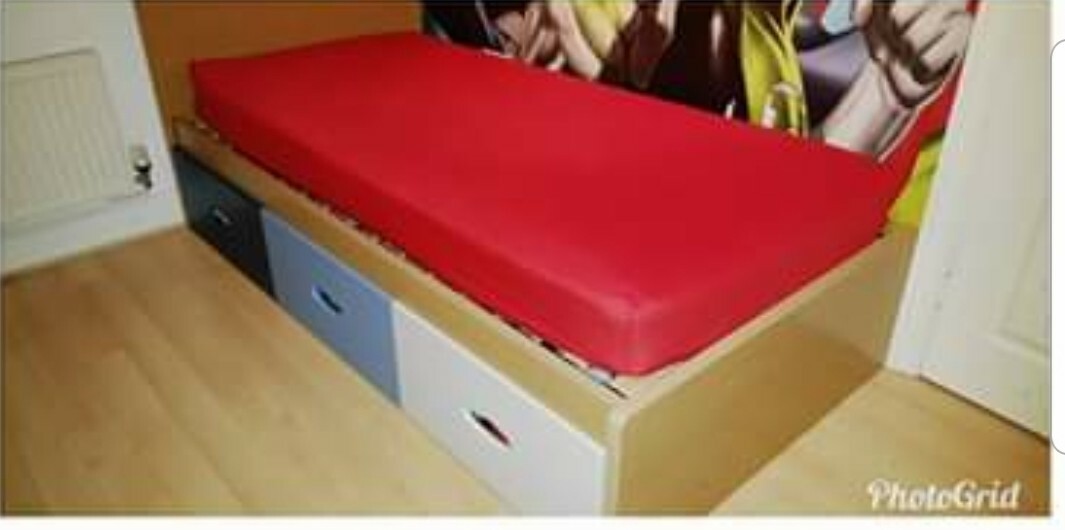 Littlewoods Ladybird Harley Kids Bed Single Storage Bed 3 Draws