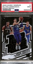 2020 Panini Clearly Donruss Rookie Special #1 Bll/Williamsn/Dncic. PSA 9