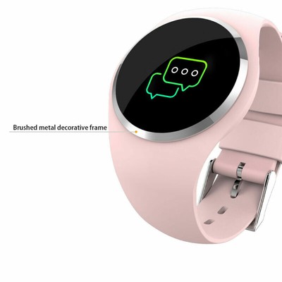 Mujer IOS Android Smartwatch Reloj inteligente Impermeable Deporte SMS  teléfono | eBay