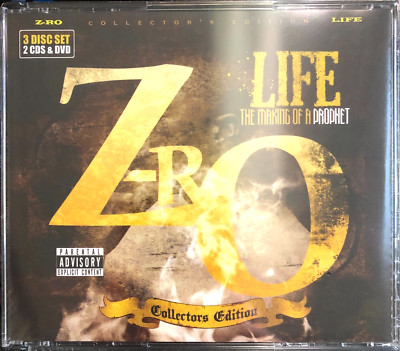 Z-RO   Life: Making of A Prophet (3-Disc Collector's Set) 2 CDs & 1 DVD Sealed