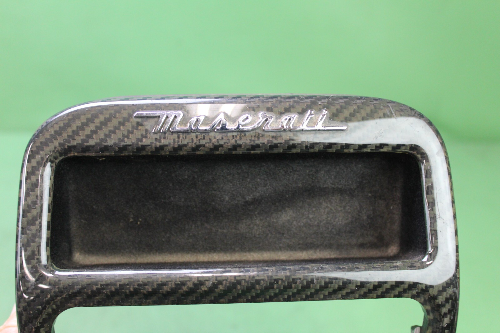 2007 MASERATI QUATTROPORTE REAR CENTER CONSOLE AC CONTROL TRIM BEZEL OEM