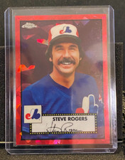 Steve Rogers  2021 Topps Chrome Platinum - Red Atomic  - #39/100  #577
