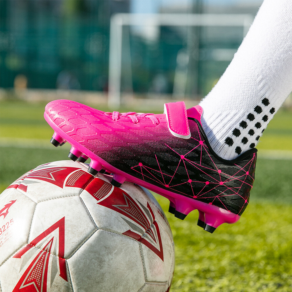 SAOLA Scarpe da calcio per bambini tacchetti atletica sportiva allenamento sneakers sportive per ragazzi ragazze