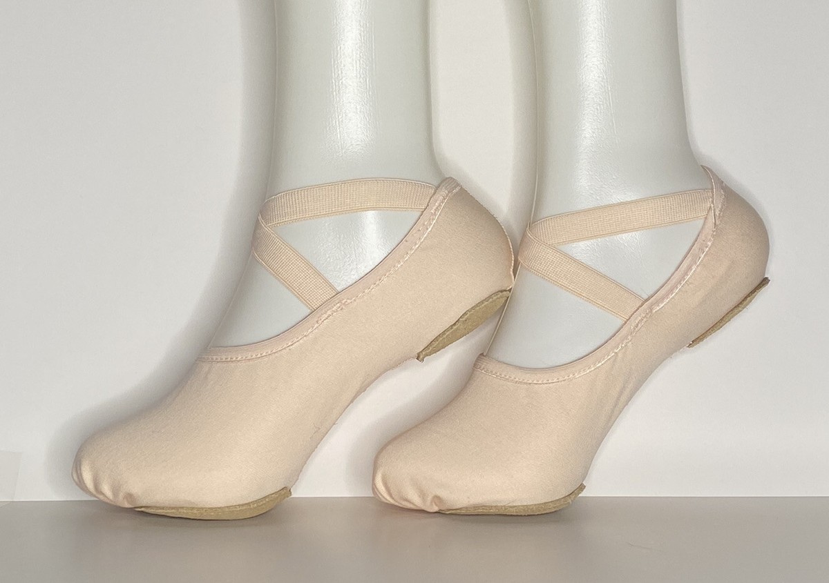 Angelo Luzio 248A Remie Way Stretch Ballet Slipper Peach