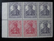 DEUTSCHES REICH Mi. #H-Blatt 21 scarce mint booklet stamp pane! CV $108.00