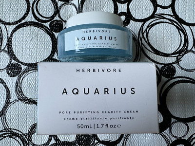 Herbivore AQUARIUS Pore Refining Clarity Cream * Full Size 1.7 oz * New in Box