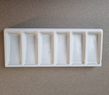 Tavolozza porcellana/ceramica acquerellata vintage/antica - Londra Inghilterra