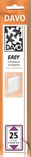 DAVO EASY Self-Adhesive Mounts CLEAR 215 x 25 Package of 25