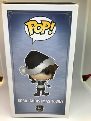 Funko Pop! Kingdom Hearts Sora Christmas Town #449 Hot Topic