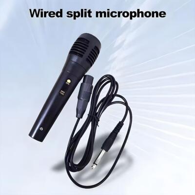 Wired Microphone Handheld Mic For Karaoke Singing DJ Recording D4T6 D5H8 WCK