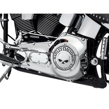Harley NUEVO OEM ORIGINAL Willie G Skull Derby cubierta doble cámara