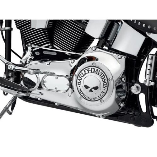 Harley NEW OEM ORIGINAL Willie G Skull Derby cover Twin Cam  - Picture 1 of 4