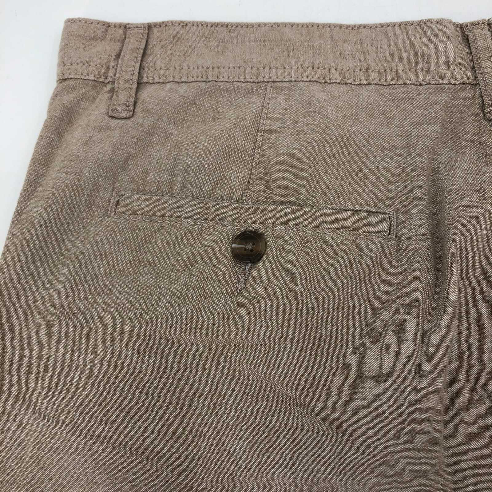 14th & Union Beige Basic Flat Front Shorts | High… - image 4