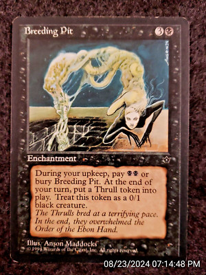 Breeding Pit Uncommon  1994 Fallen Empires MTG Vintage No Play [VG+/NM](DS3D1H5)