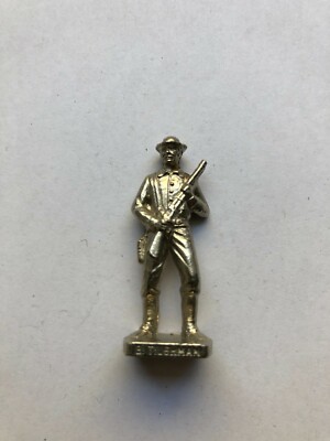 Ü Ei Überraschungsei Metallfigur Westmänner 1 Tilghman Chrom