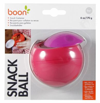 Boon Snack Ball Infant Toddler Snack Container Baby 6 Oz 170g