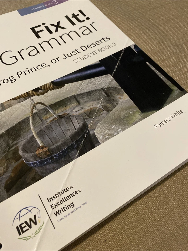 #2 IEW Fix It Grammar, Frog Prince, Or Just Deserts, Student Book, Clean Pages - Image 2 of 4