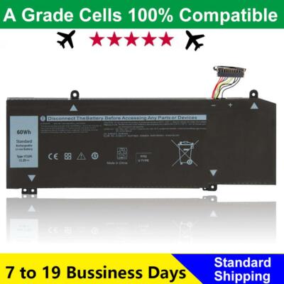 1F22N Battery For Dell Alienware M15 M17 R1 G7 7590 7790 G5 5590 D2842W 60WH