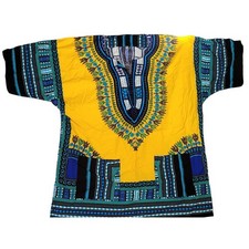 African 2XL/3XL Men Women Dashiki 100 Rayon Shirt Traditional Hippie Unisex Top