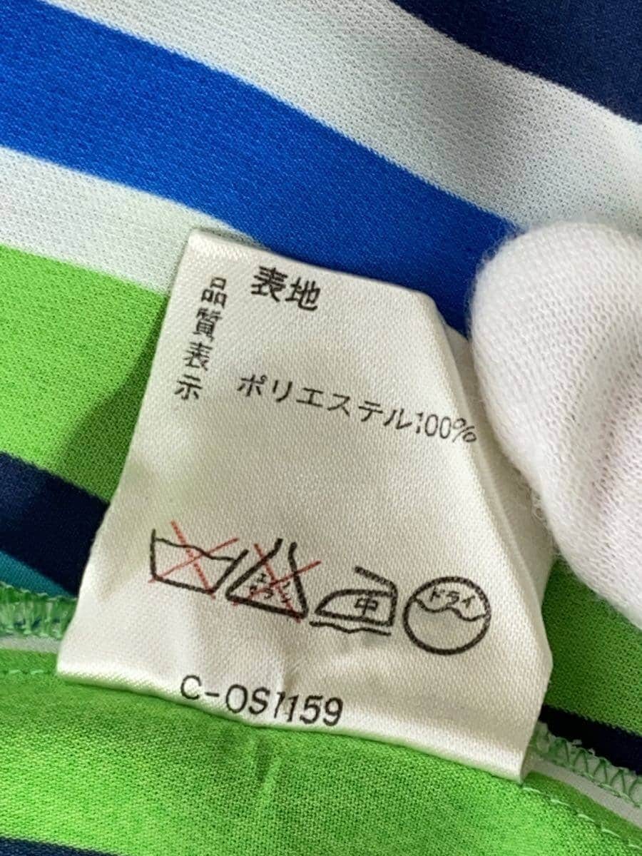 GIVENCHY Short Sleeve Top, Size 13, Polyester, Multicolor Stripes, 410635-59 thumbnail 6