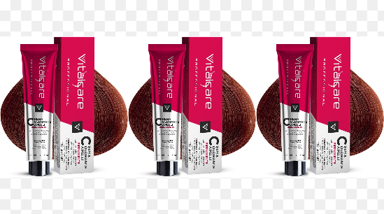 3X Vitalcare Permanent Hair Color 7/4 Blond Auburn 100ml,  - BRAND NEW