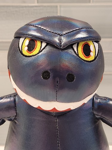 NEW Metallic Blue Godzilla Phunny Plush 2024 Loot Crate Exclusive Kidrobot NECA - Picture 3 of 13