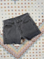 Vintage 501 Levi s Jean Shorts Raw Hem Button Fly Unisex