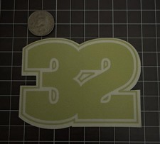 Thirtytwo 32 Snowboard Boots Sticker Green