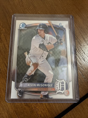 #ad #ad 2025 Bowman Chrome Prospects Kevin McGonigle #BCP 79 RC $15.00