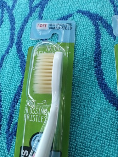 LOT 2 Doctor Plotka's Mouthwatchers Floss Bristle Soft Toothbrush Adult NEW - Picture 5 of 6