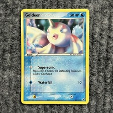 Vintage  Pokemon Deoxys Goldeen 61/107 Basic Water Card 2005 LP