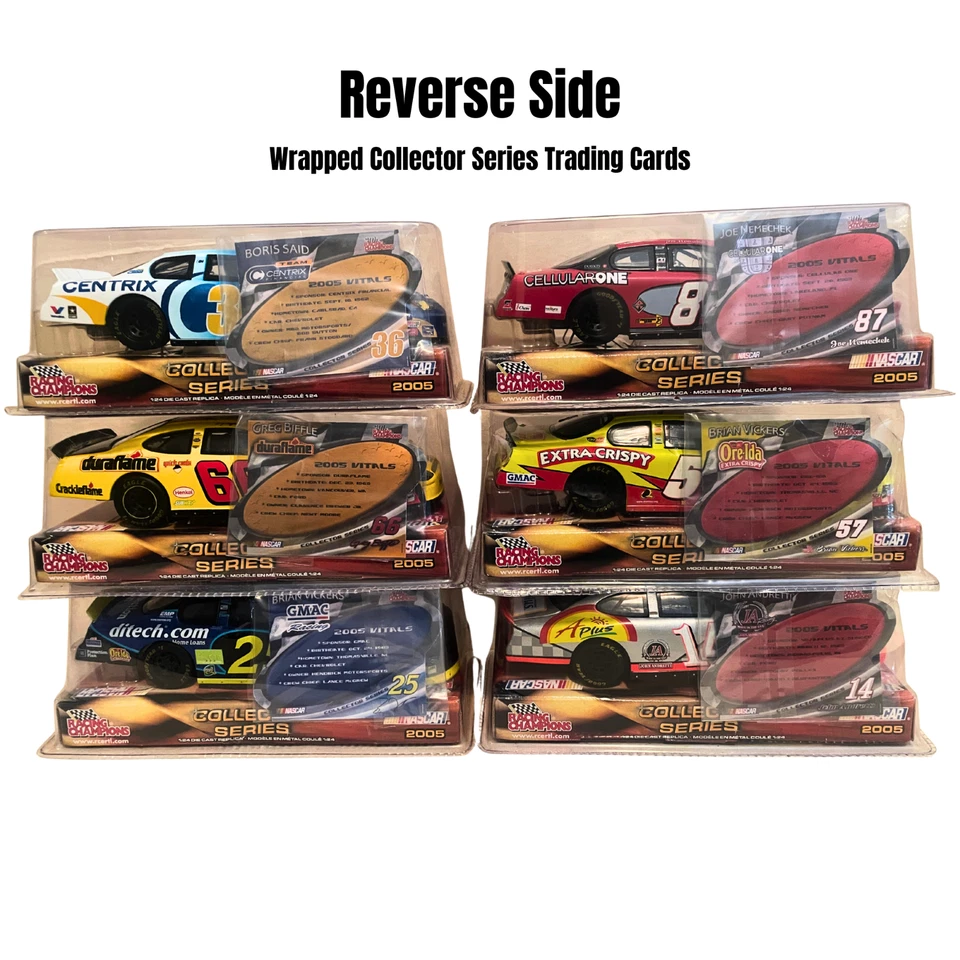 NASCAR Racing Champions 1:24 Die-Cast Cars Edición Oficial Coleccionista - Lote de 6 Foto 2 de 4