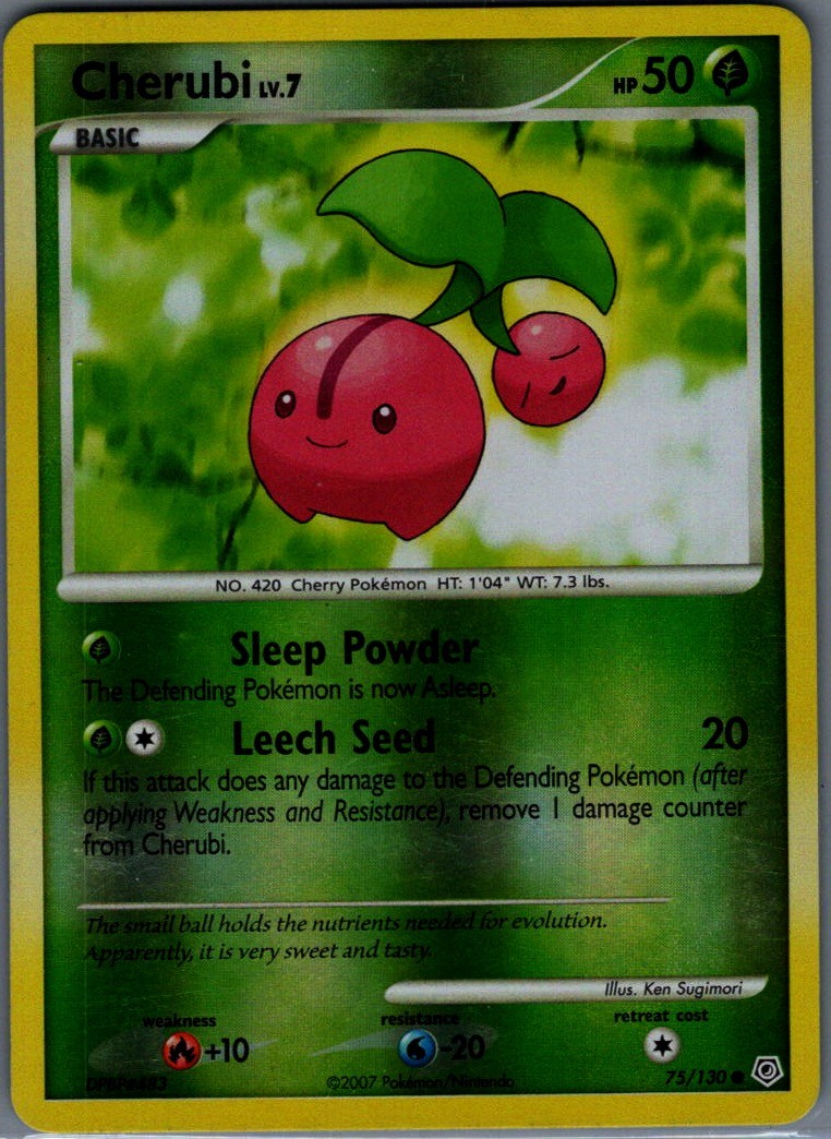 Cherubi Reverse Holo Common Diamond and Pearl 75/130 NM