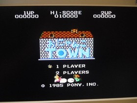 [Tube 00] [] Game Software FC Onyanko Town (No Box Theory) Famicom Family