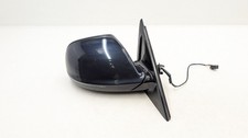 AUDI Q5 8R MK1 WING MIRROR MANUAL FOLDING RIGHT DRIVER SIDE IN BLUE / LX5R 2016