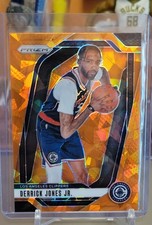 2024-25 Panini Prizm - Derrick Jones Jr. #34 Orange Ice Prizm