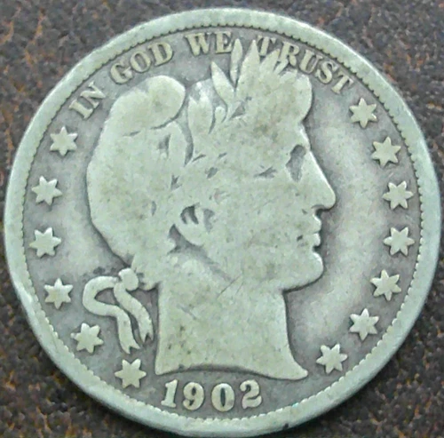 US 1902-O Barber Half Dollar **