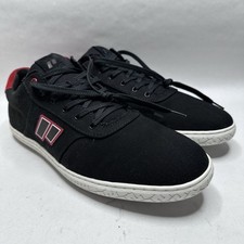 Scarpe da corsa Piloti Cruise casual da guida nere rosse da uomo taglia 11,5 US Everyday
