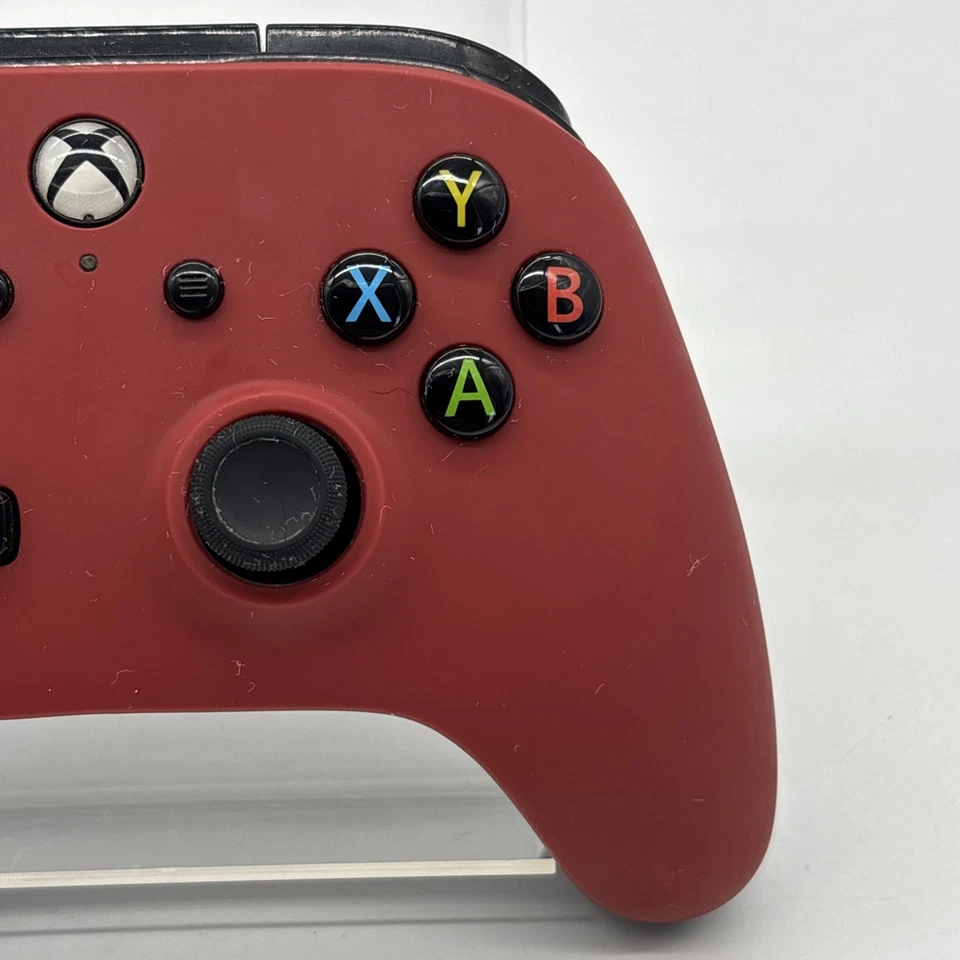 Power A Controller 1511648-01 Red Wired Xbox One Controller - Working  - Image 3 of 4