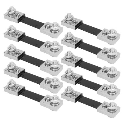 75A 10x 75mV DC Current Shunt Resistor Resistance Manganese Copper For Ammet Hot