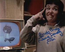 Jamie Donnelly Signed 8x10 "Brusha Brusha!" JSA