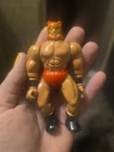 Vintage 80s POWER FIGHTER He-Man MOTU Bear Knock Off Metal Figure Galaxy Warrior