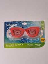 Speedo Kid's Sunny Vibes Bayside Swim Goggles Ages 3-6 - Coral